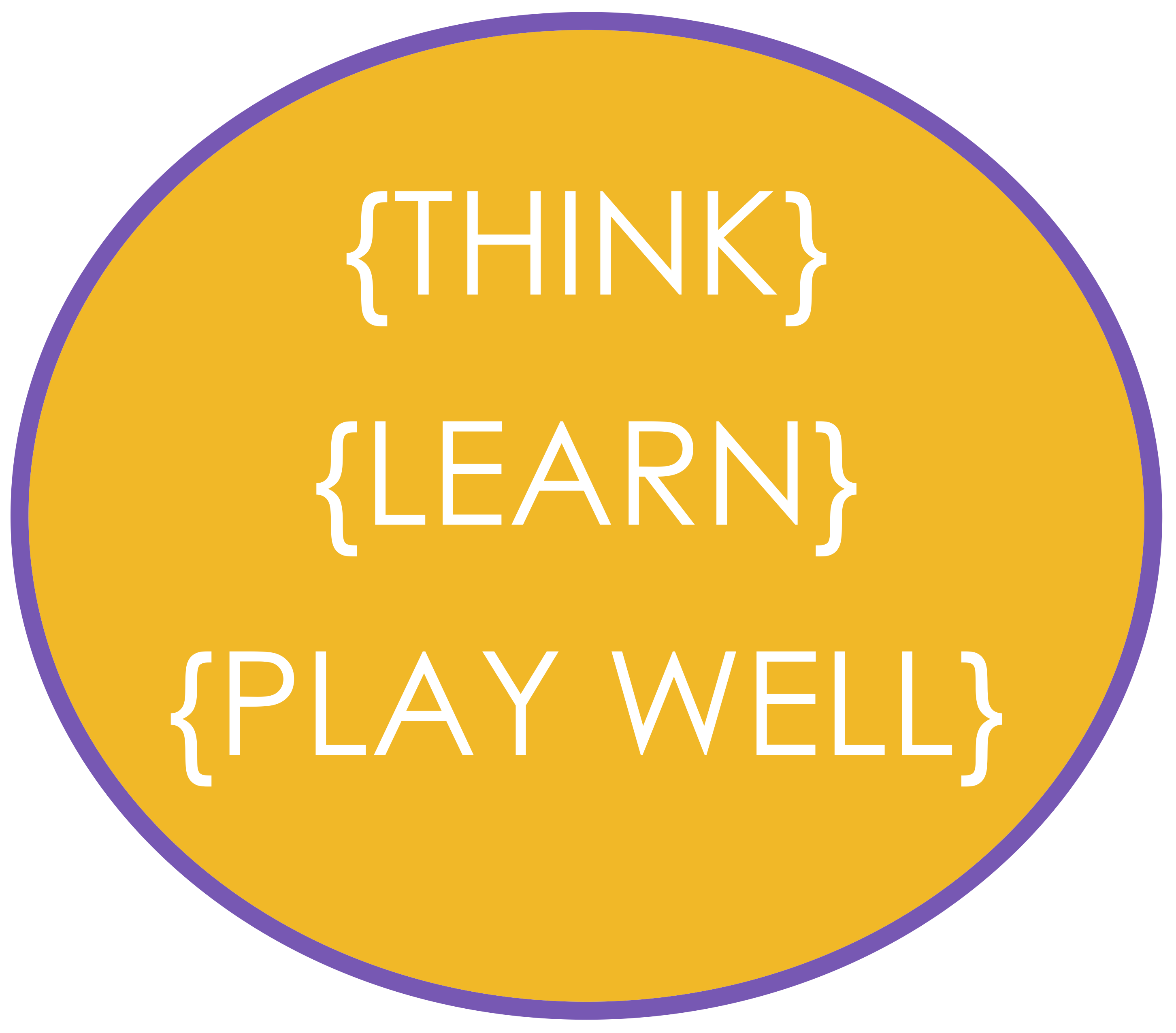 think, learn, play well