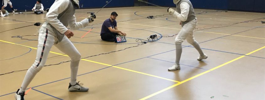 Fencing duel